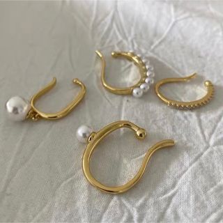 エイミーイストワール(eimy istoire)のPearl earcuff 4set No.404(イヤーカフ)