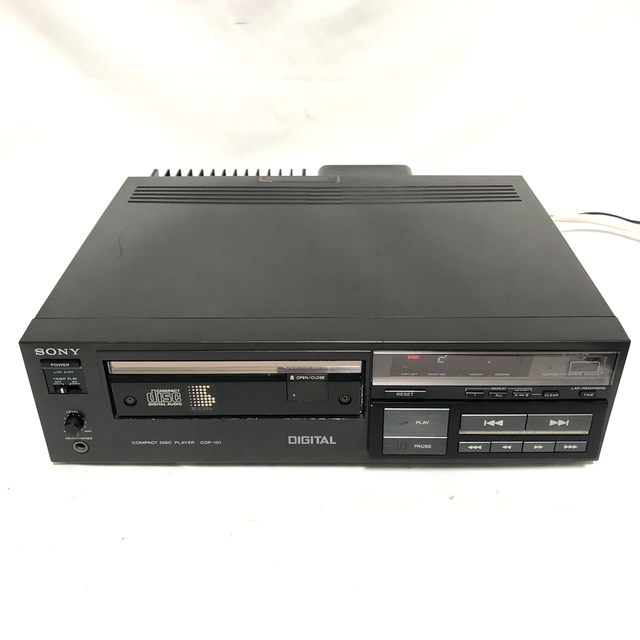 に値下げ! 世界初CDプレーヤー SONY CDP-101 箱付き 通電確認済み