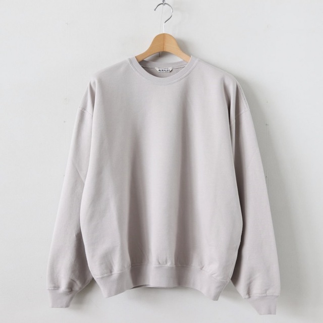 AURALEE オーラリー SUPER SOFT SWEAT BIG P/O3