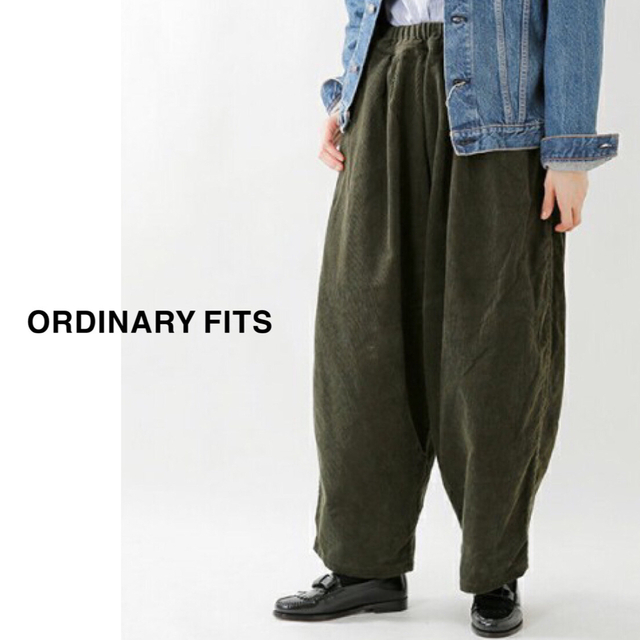 ordinaryfits(オーディナリーフィッツ)コーデュロイ ボールパンツカジュアルパンツ