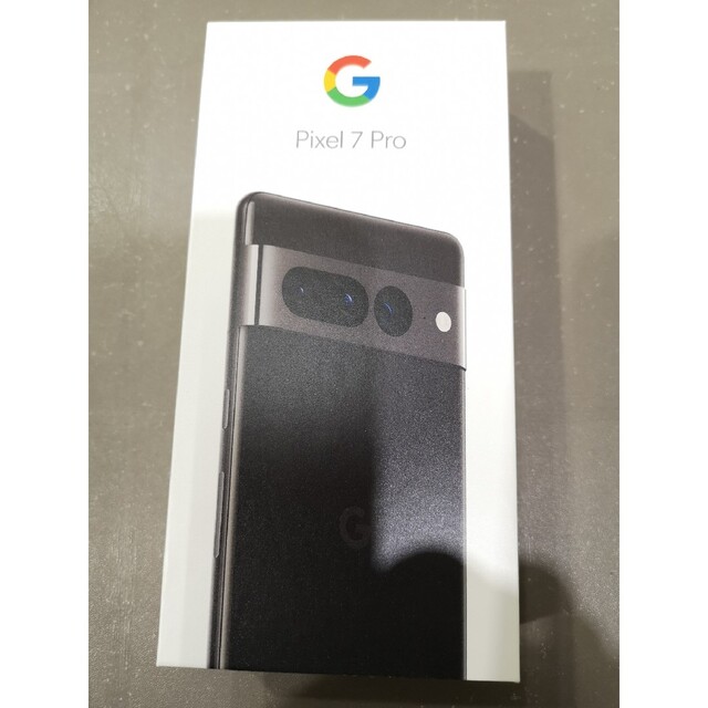 Pixel7pro 256 ObsidianBlack　おまけ付き