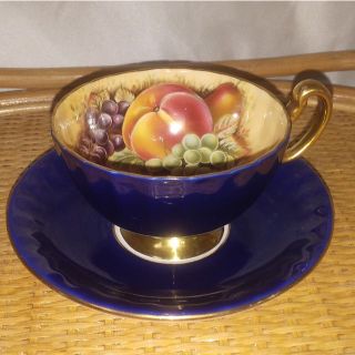 Aynsley China - エインズレイ オーチャードゴールド カップとソーサー
