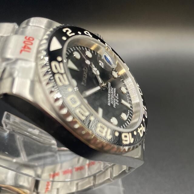 新品SEIKO MOD NH35搭載 セイコー GMTマスターⅡ オイスター メンズの時計(腕時計(アナログ))の商品写真