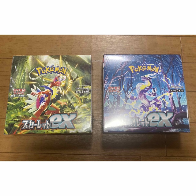 11評価ポケモンカード スカーレットex BOX シュリンク付き