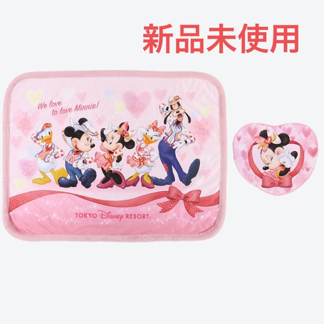 Disney(ディズニー)の新品未使用　ミニー　ベスティーズバッシュ　ブランケット エンタメ/ホビーのおもちゃ/ぬいぐるみ(キャラクターグッズ)の商品写真