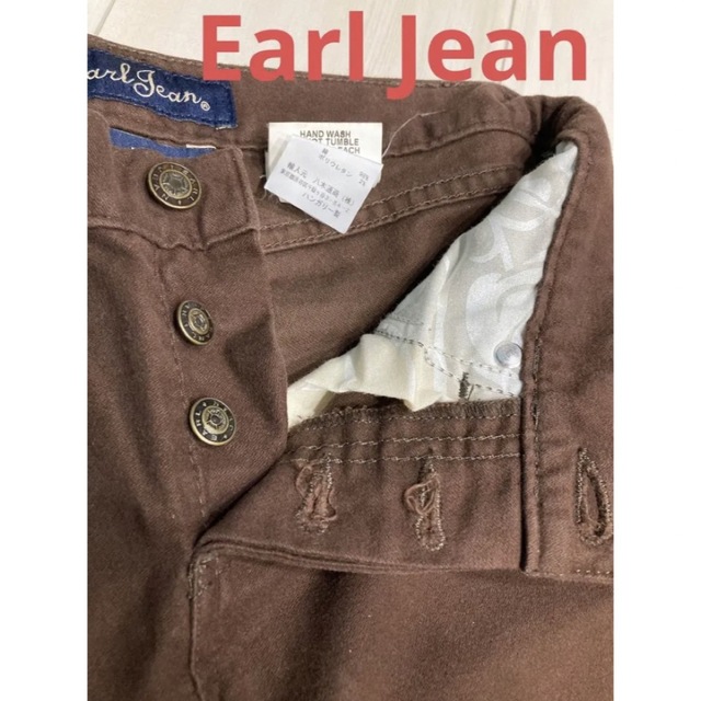 Earl Jean(アールジーン)の格安 未使用 19,950円 Earl Jean 24インチ ジーンズ 濃茶 レディースのパンツ(デニム/ジーンズ)の商品写真