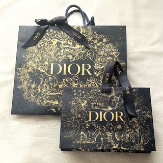 ディオール(Dior)のDior クリスマス限定ショッパー2枚組(ショップ袋)