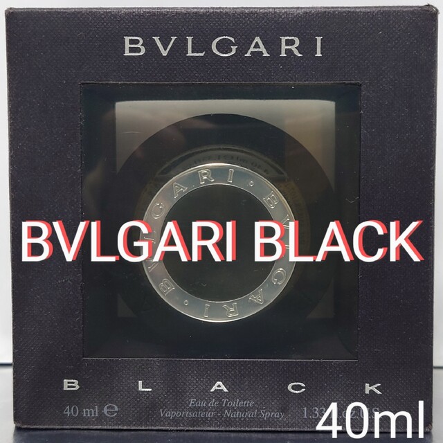 BVLGARI - 【ブルガリ BVLGARI】ブラック オードトワレ 40mlの通販 by