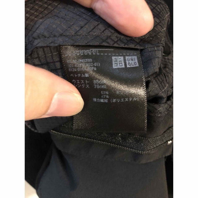 UNIQLO(ユニクロ)の感動ジャケット×感動パンツ　ブラック メンズのジャケット/アウター(テーラードジャケット)の商品写真