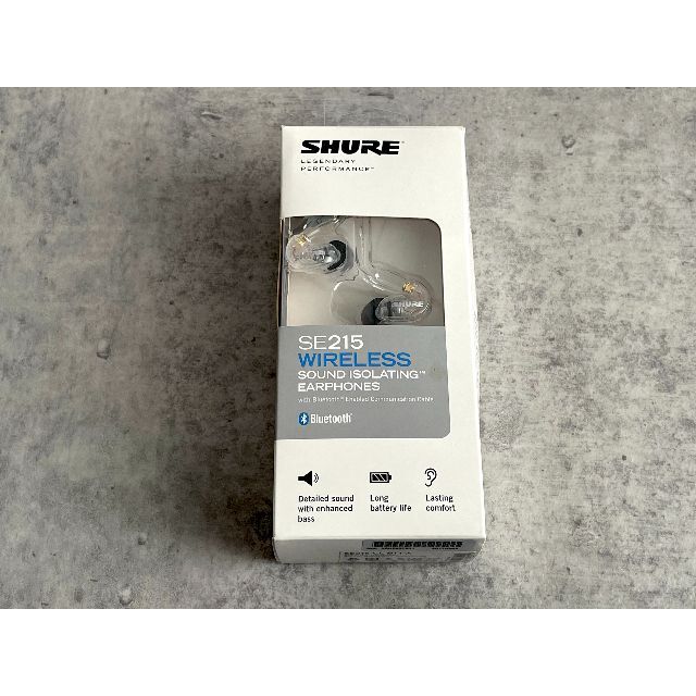 Shure SE215-CL 有線イヤホン イヤモニ