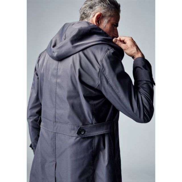 美品☆22SS AKM 定価9.4万円 ラップフードコート サイズM