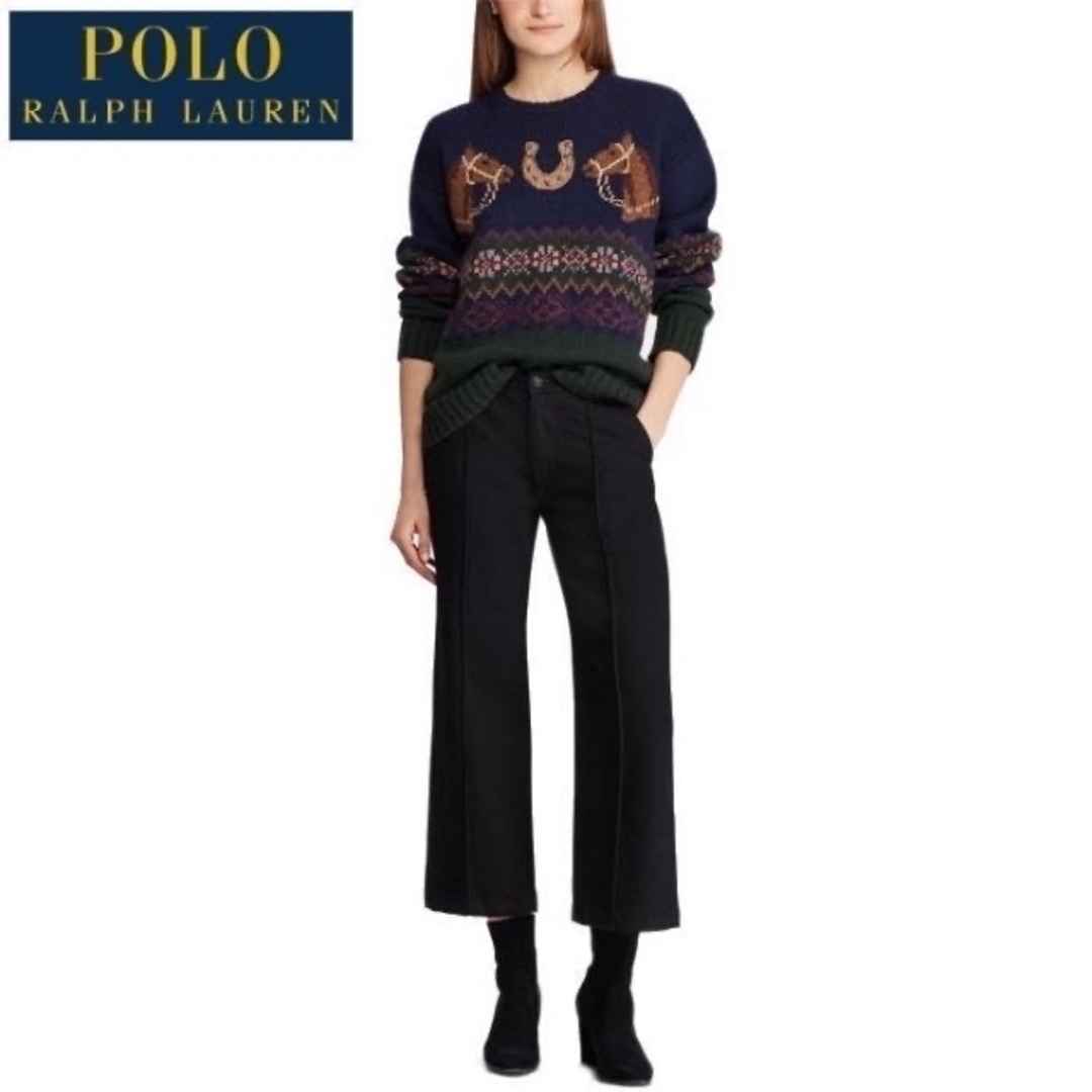 POLO RALPH LAUREN(ポロラルフローレン)の美品 定価59,400 Ｓ ラルフローレン ホースシュー フェアアイル セーター レディースのトップス(ニット/セーター)の商品写真