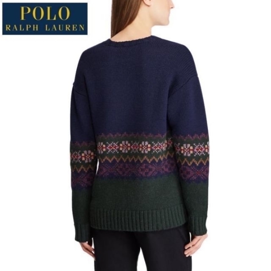 POLO RALPH LAUREN(ポロラルフローレン)の美品 定価59,400 Ｓ ラルフローレン ホースシュー フェアアイル セーター レディースのトップス(ニット/セーター)の商品写真