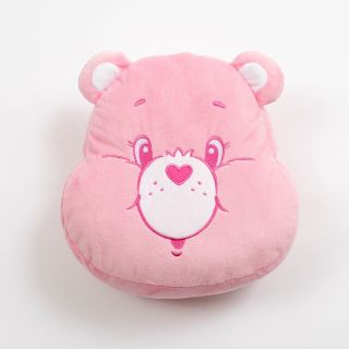 【新品】WEGO  ケアベアコラボ　クッション　ピンク(ぬいぐるみ)