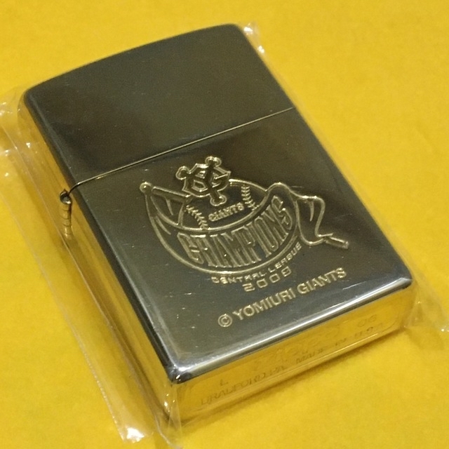 ZIPPO 読売ジャイアンツ GIANTS優勝記念 ゴールド 2008年 巨人軍 | フリマアプリ ラクマ