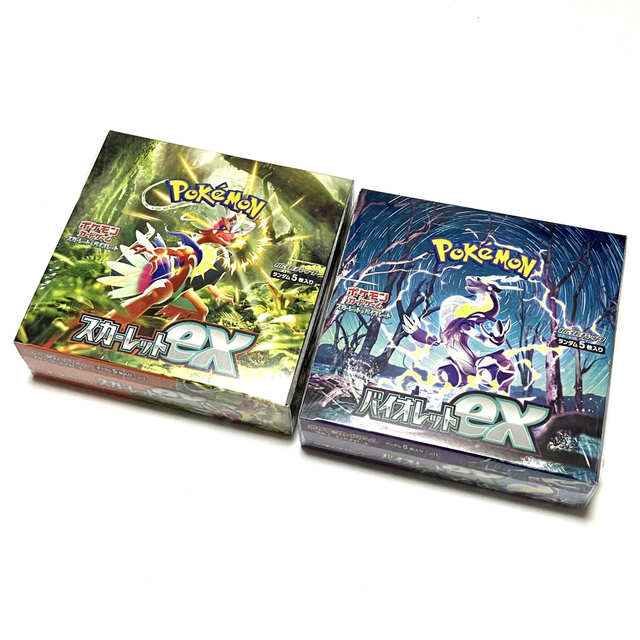 ポケモンカードBOX シュリンク付きまとめ売り