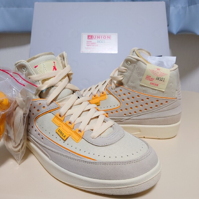 UNION JORDAN２【極美品】黒タグあり【変え紐２本とも未使用】