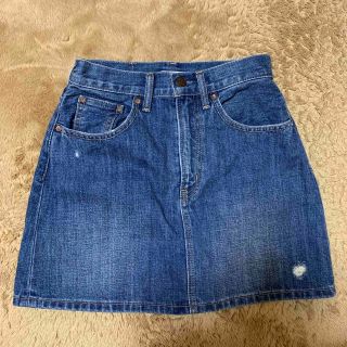 スライ(SLY)のSLY JEANS デニムスカート(ミニスカート)