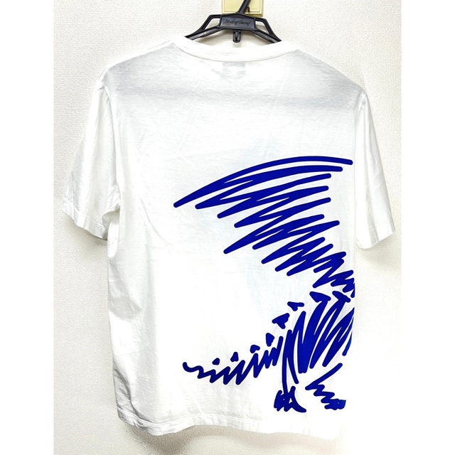 エルメス Tシャツ ドラゴン 19AW ホワイト ブルー L 正規品 | www
