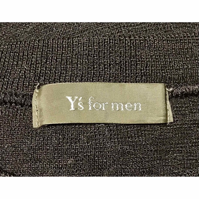 Yohji Yamamoto(ヨウジヤマモト)の値下げ❗️「Y,s for men 」茶色ウールセーター メンズのトップス(ニット/セーター)の商品写真