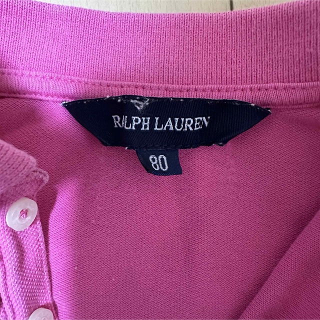 Ralph Lauren(ラルフローレン)のラルフローレン Tシャツ ポロシャツ 80 キッズ/ベビー/マタニティのベビー服(~85cm)(Ｔシャツ)の商品写真