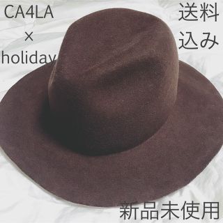 カシラ(CA4LA)のCA4LA Holiday ウール ハット(ハット)