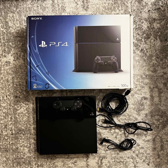 PlayStation4(プレイステーション4)のPlayStation4 500GB CUH-1100A プレステ PS4 エンタメ/ホビーのゲームソフト/ゲーム機本体(家庭用ゲーム機本体)の商品写真