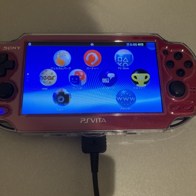 PlayStation Vita(プレイステーションヴィータ)のSONY PlayStationVITA 本体  PCH-1000 ZA03 エンタメ/ホビーのゲームソフト/ゲーム機本体(携帯用ゲーム機本体)の商品写真