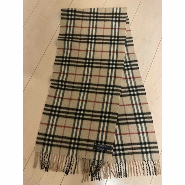 BURBERRY(バーバリー)のバーバリー　ロンドン　カシミア100%イギリス製マフラー レディースのファッション小物(マフラー/ショール)の商品写真