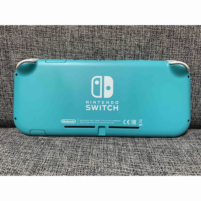 Nintendo Switch(ニンテンドースイッチ)のNintendo Switch LITE★ターコイズ　最終値下げ。 エンタメ/ホビーのゲームソフト/ゲーム機本体(携帯用ゲーム機本体)の商品写真