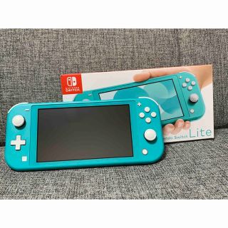 ニンテンドースイッチ(Nintendo Switch)のNintendo Switch LITE★ターコイズ　最終値下げ。(携帯用ゲーム機本体)