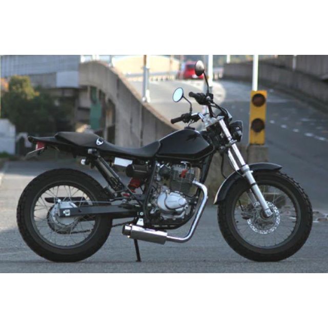 REALIZE - リアライズ ホンダFTR223 100φ砲弾マフラー SUS 2曲げ REALIZE - リアライズ ホンダFTR223 100φ砲弾マフラー SUS 2曲げ