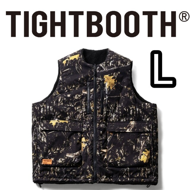 ホワイトブラウン TIGHTBOOTH ベスト vest - 通販 - www