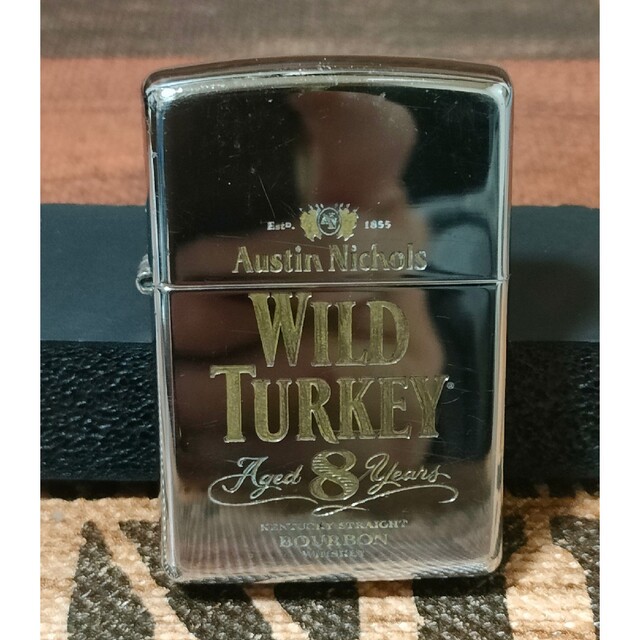 ZIPPO(ジッポー)のWILD TURKEY zippo　ジッポーライター　2010年製　C 10 メンズのファッション小物(タバコグッズ)の商品写真