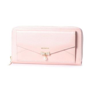 ミッシュマッシュ(MISCH MASCH)の新品♡牛革♡ピンク♡長財布♡ダイアナ♡レザー(財布)