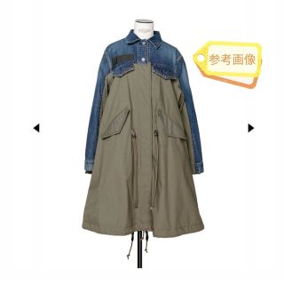 サカイ(sacai)の美品【sacai】　Denim × Mods Coat　2020FW(モッズコート)