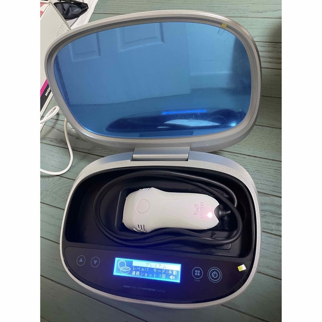 一番の 美品 ケノン ver.7.1 脱毛器 美顔器 パールホワイト elipd.org