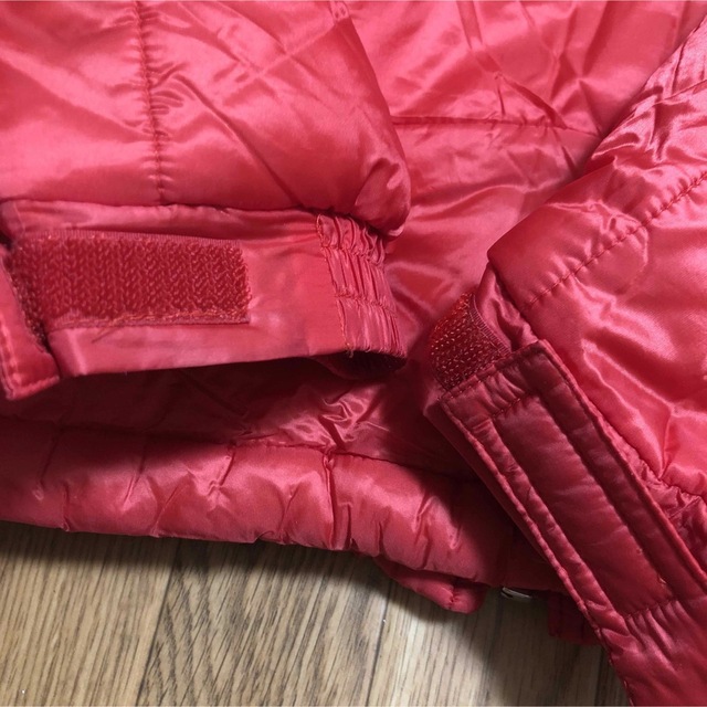 CANTERBURY ナイロン ジャケット 赤 刺繍 XL 中綿