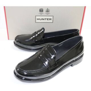 新品 HUNTER 靴 ハンター WFF1006RGL UK8 FS433(ローファー/革靴)