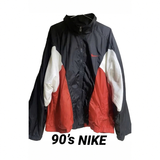 nike  ナイロンジャケット　90s 白タグ