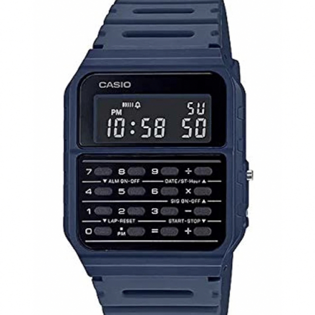 CASIO(カシオ)の美品　カシオ　カリキュレーター　CA-53W メンズの時計(腕時計(デジタル))の商品写真