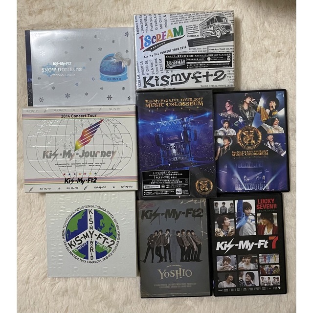 Kis-My-Ft2(キスマイフットツー)のキスマイ ライブ DVD セット まとめ買い スノーマン トラジャ ジャニーズ エンタメ/ホビーのタレントグッズ(アイドルグッズ)の商品写真