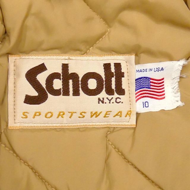 schott(ショット)のアメリカ製 Schott ショット ダウンジャケット アウトドア NR3049 メンズのジャケット/アウター(ダウンジャケット)の商品写真