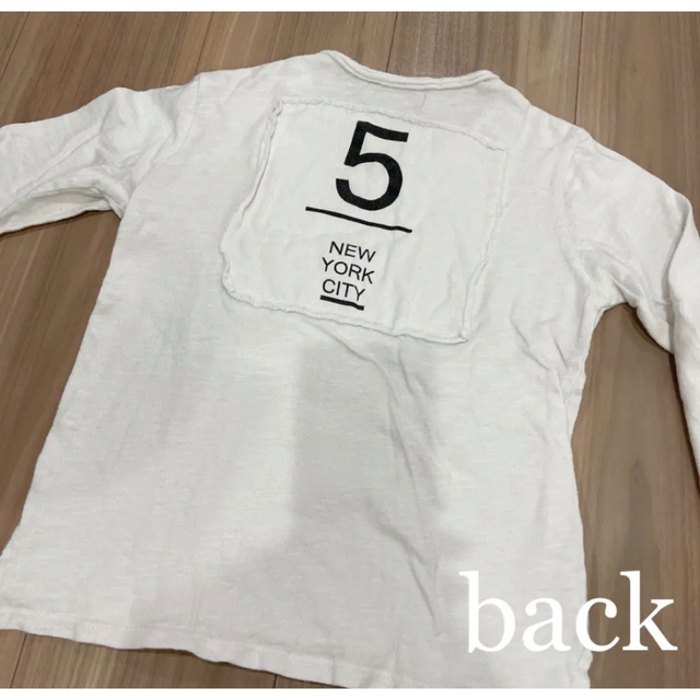 ZARA KIDS(ザラキッズ)のZARA KIDS ザラキッズ ロンT 110cm キッズ/ベビー/マタニティのキッズ服男の子用(90cm~)(Tシャツ/カットソー)の商品写真