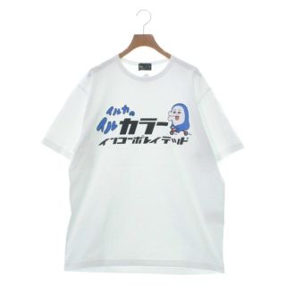 カラー(kolor)のkolor カラー Tシャツ・カットソー 2(M位) 白 【古着】【中古】(Tシャツ/カットソー(半袖/袖なし))