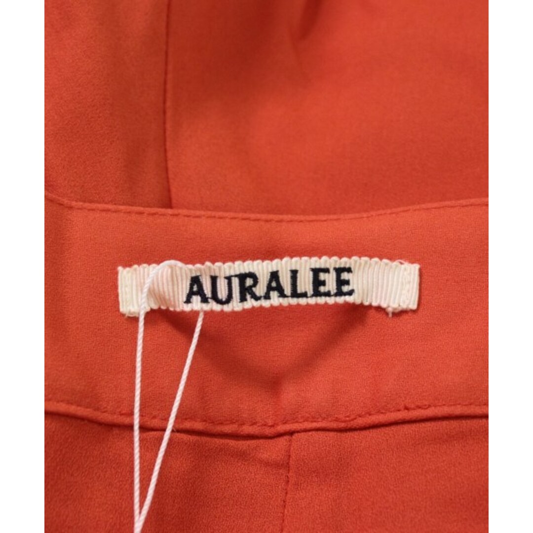 AURALEE オーラリー ショートパンツ 3(S位) オレンジ