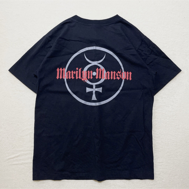 MARILYN MANSON マリリンマンソン 00s ビンテージ Tシャツ メンズのトップス(Tシャツ/カットソー(半袖/袖なし))の商品写真