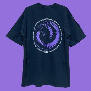 NINE INCH NAILS 90s ビンテージ バンドTシャツ 古着 XL(Tシャツ/カットソー(半袖/袖なし))