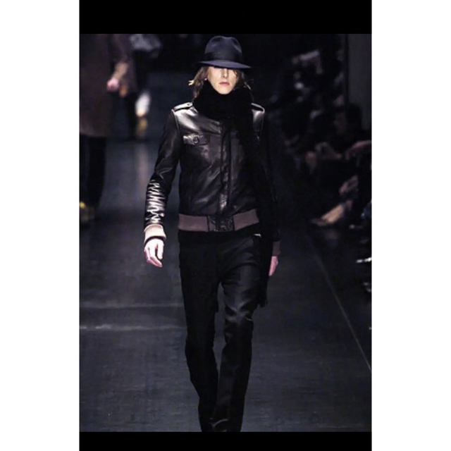 日本限定モデル】 DIOR HOMME ミリタリーレザージャケット 05aw homme