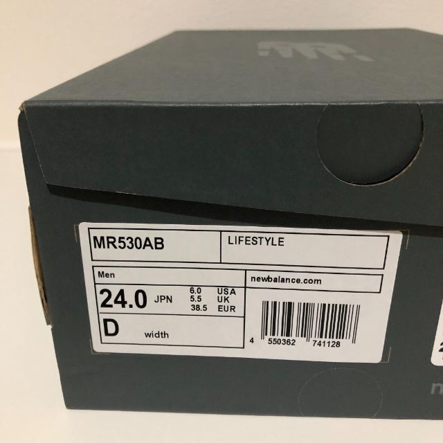 NIKE - 新品未使用 即日 newbalance mr530AB 24cmの通販 by うぱ's